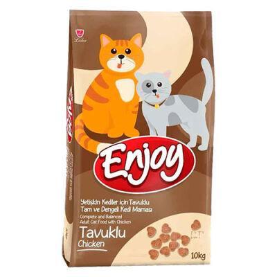 Enjoy Tavuklu Yetişkin Kedi Maması 10 Kg - İkizler Yem MarketEnjoy Tavuklu Yetişkin Kedi Maması 10 Kg