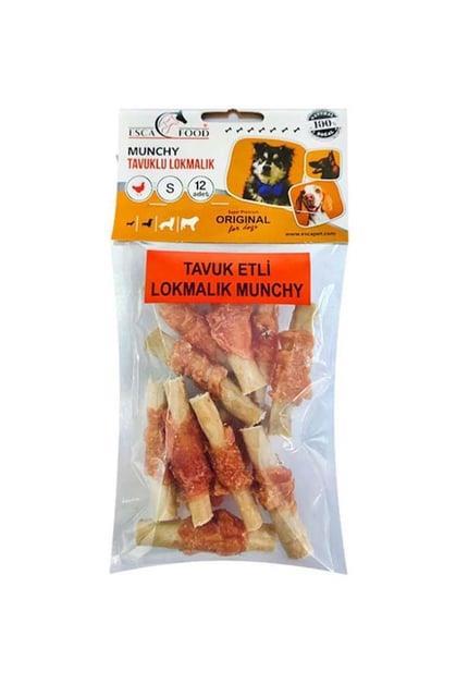 Esca Food Tavuklu Lokmalık Munchy Köpek Ödülü 6 Cm 6 Gr x 12 li - İkizler Yem MarketEsca Food Tavuklu Lokmalık Munchy Köpek Ödülü 6 Cm 6 Gr x 12 li