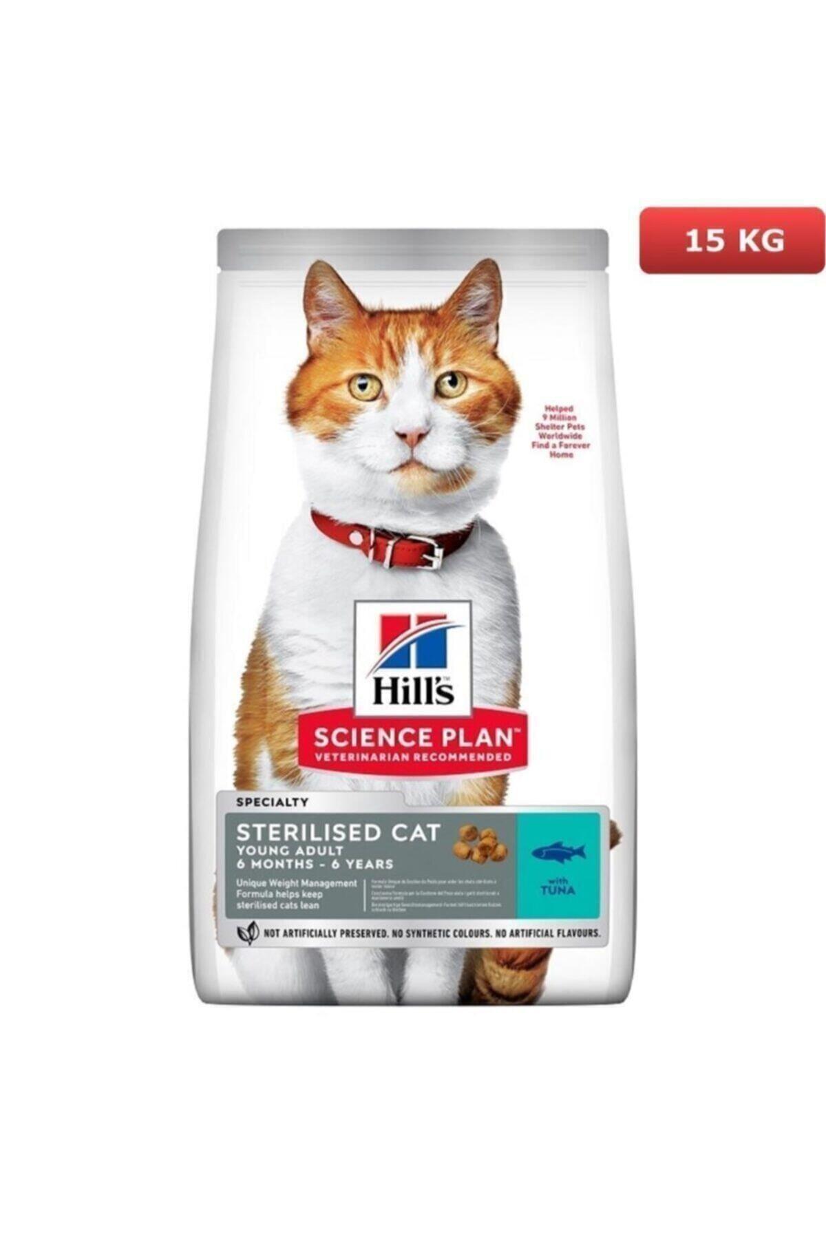 Hills Sterilised Kısırlaştırılmış Tuna Balıklı Kedi Maması 15 kg - İkizler Yem MarketHills Sterilised Kısırlaştırılmış Tuna Balıklı Kedi Maması 15 kg