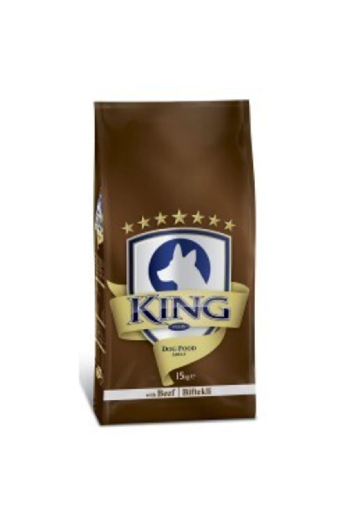 King Biftekli Yetişkin Köpek Maması 15 kg - İkizler Yem MarketKing Biftekli Yetişkin Köpek Maması 15 kg