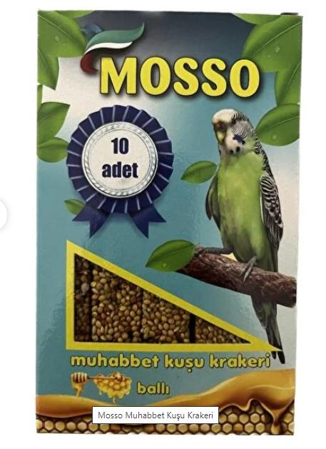 Mosso Muhabbet Kuşu Krakeri 10'lu - İkizler Yem MarketMosso Muhabbet Kuşu Krakeri 10'lu