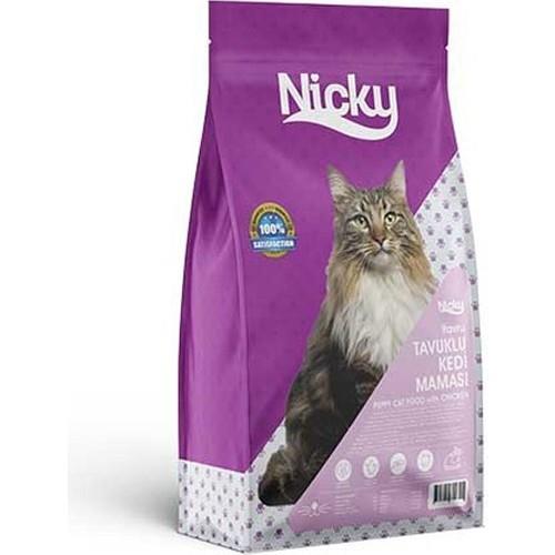 Nicky Kitten Tahıllı Tavuklu Yavru Kedi Maması 15 kg - İkizler Yem MarketNicky Kitten Tahıllı Tavuklu Yavru Kedi Maması 15 kg