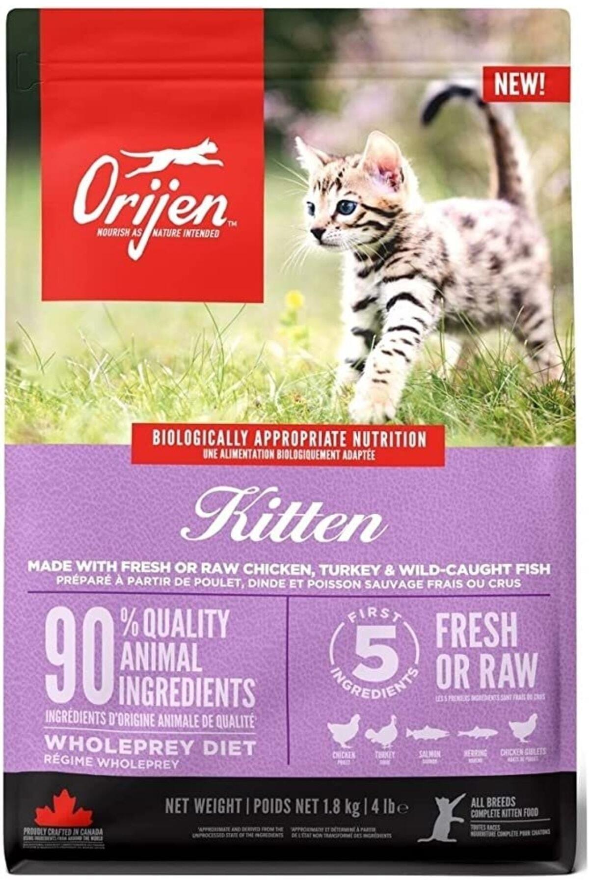 Orijen Kitten Yavru Kedi Maması 1,8 Kg - İkizler Yem MarketOrijen Kitten Yavru Kedi Maması 1,8 Kg