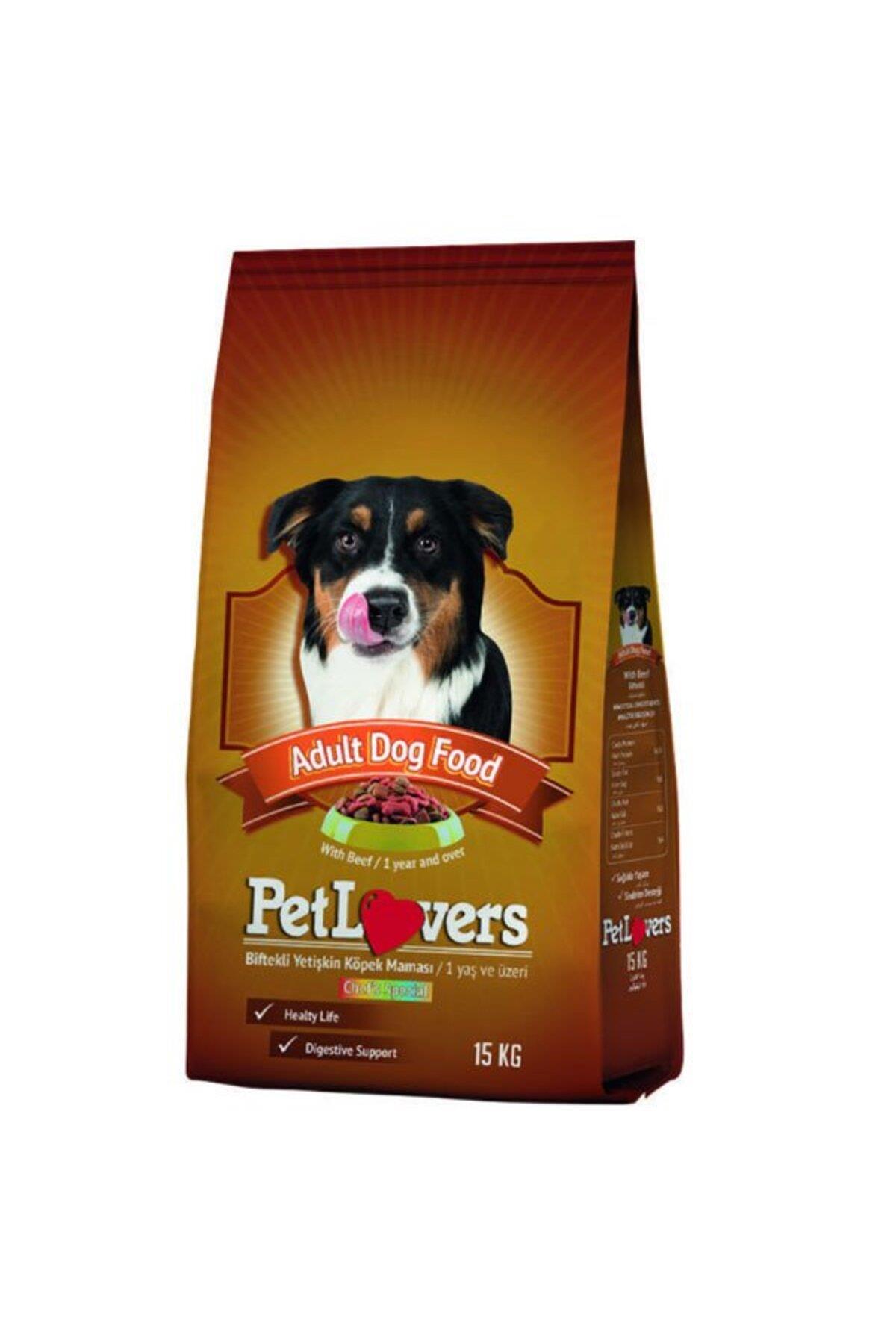 Pet Lovers Biftekli Yetişkin Köpek Maması 15kg - İkizler Yem MarketPet Lovers Biftekli Yetişkin Köpek Maması 15kg
