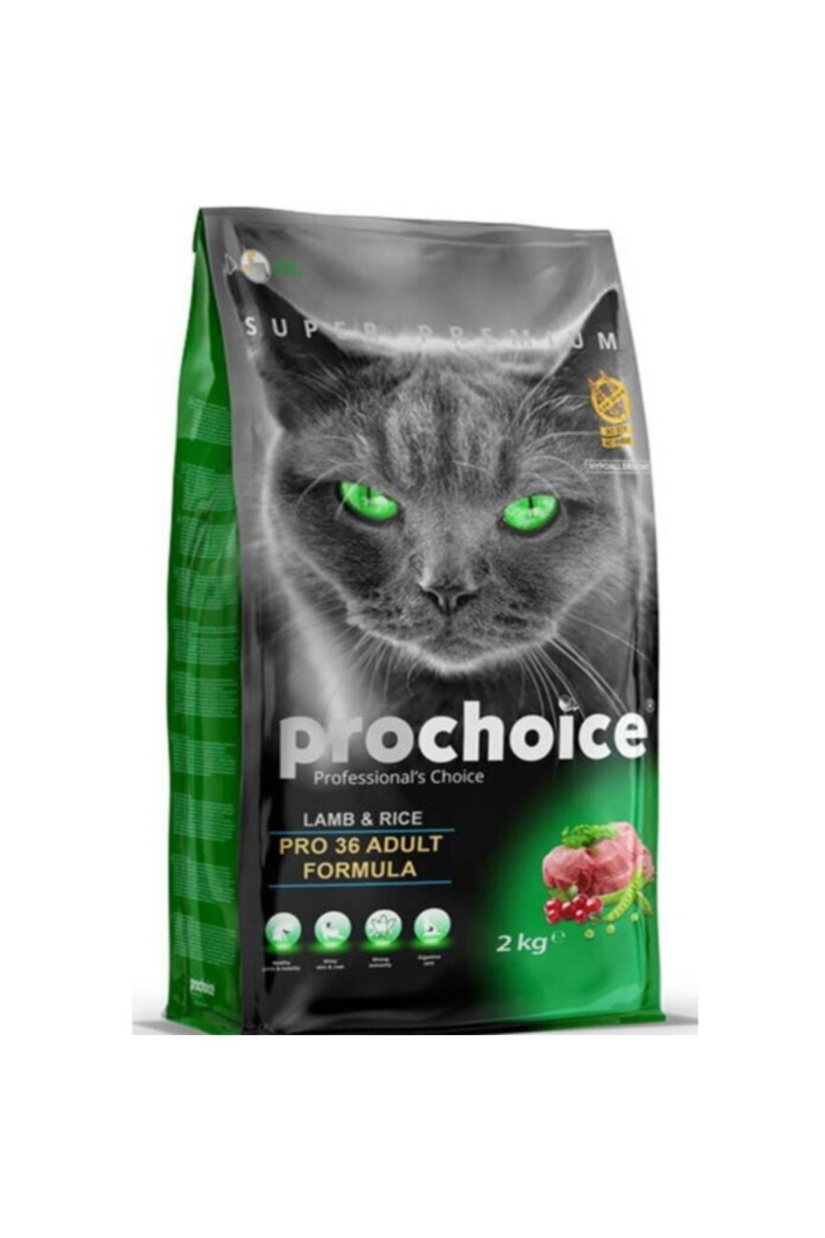 ProChoice Pro 36 Kuzu Etli Yetişkin Kedi Maması 2 Kg - İkizler Yem MarketProChoice Pro 36 Kuzu Etli Yetişkin Kedi Maması 2 Kg