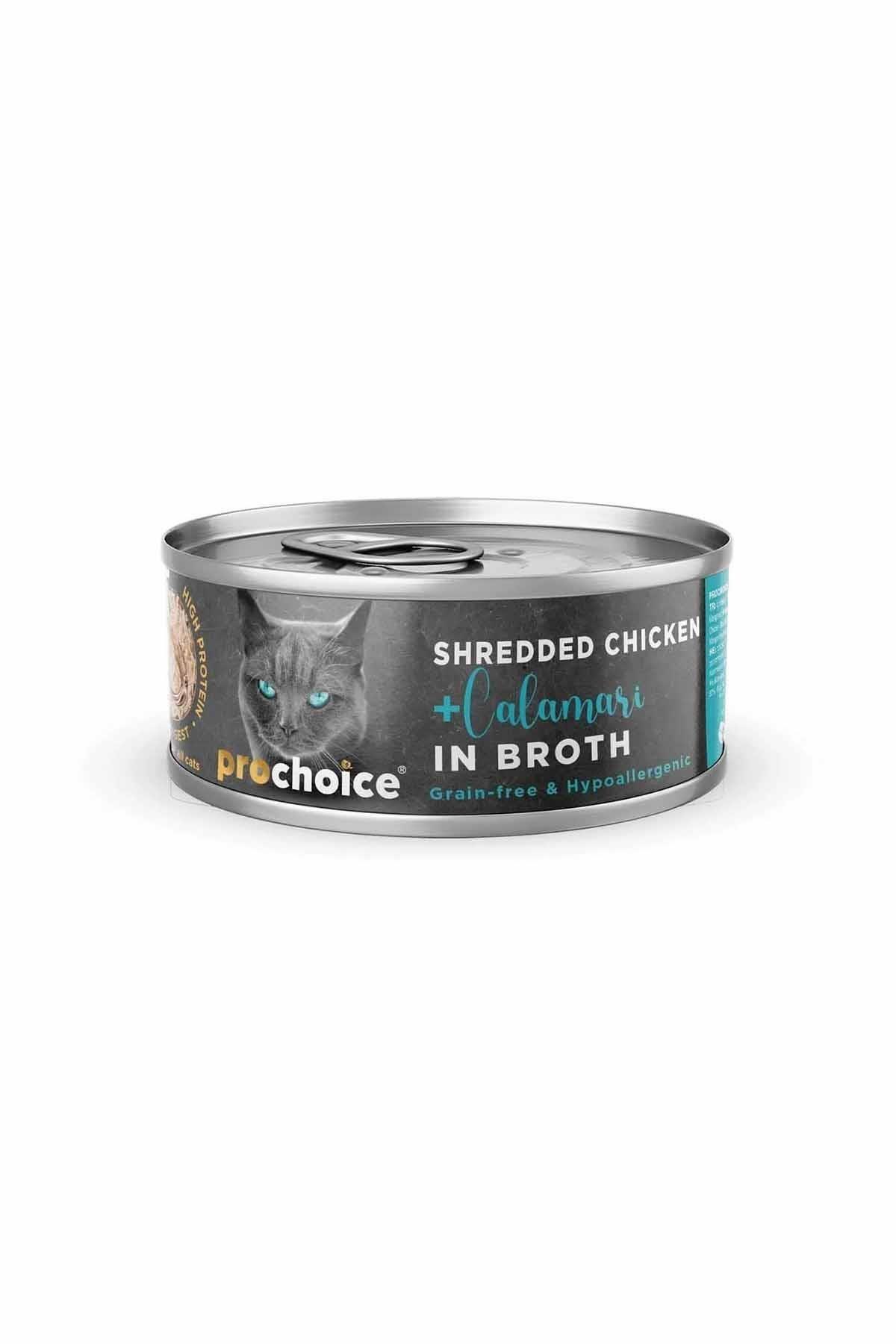 Prochoice Tavuklu ve Kalamarlı Yetişkin Kedi Konserve Maması 70 Gr - İkizler Yem MarketProchoice Tavuklu ve Kalamarlı Yetişkin Kedi Konserve Maması 70 Gr