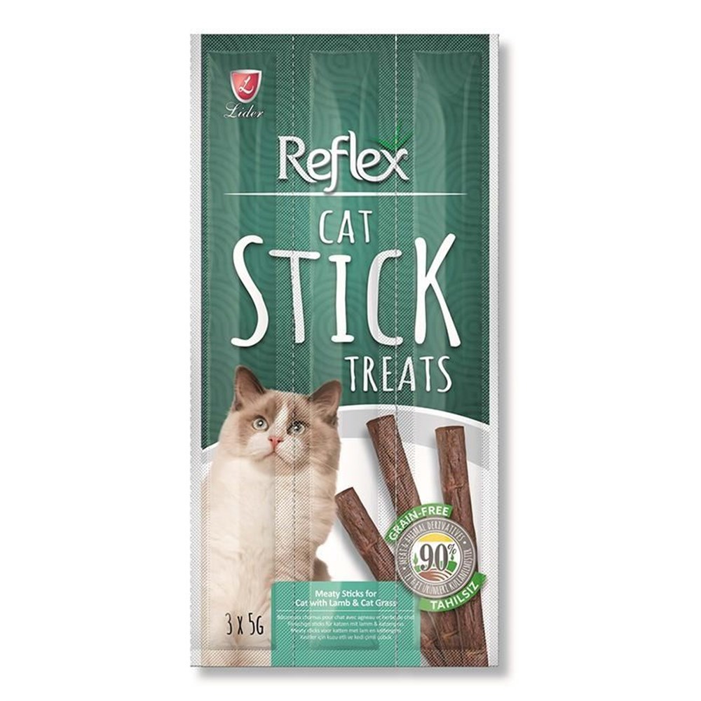 Reflex Cat Stick Kuzulu Kedi Ödül Çubuğu 5 Gr 3'Lü - İkizler Yem MarketReflex Cat Stick Kuzulu Kedi Ödül Çubuğu 5 Gr 3'Lü