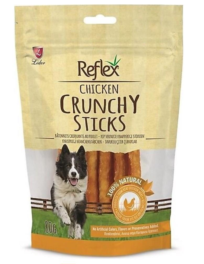 Reflex Dog Tavuklu Çıtır Çubuklar Köpek Ödülü 80 Gr - İkizler Yem MarketReflex Dog Tavuklu Çıtır Çubuklar Köpek Ödülü 80 Gr