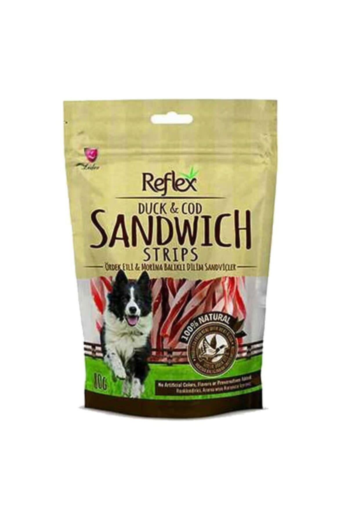 Reflex Ördekli Sandviç Çubuk Köpek Ödülü 80 gr - İkizler Yem MarketReflex Ördekli Sandviç Çubuk Köpek Ödülü 80 gr