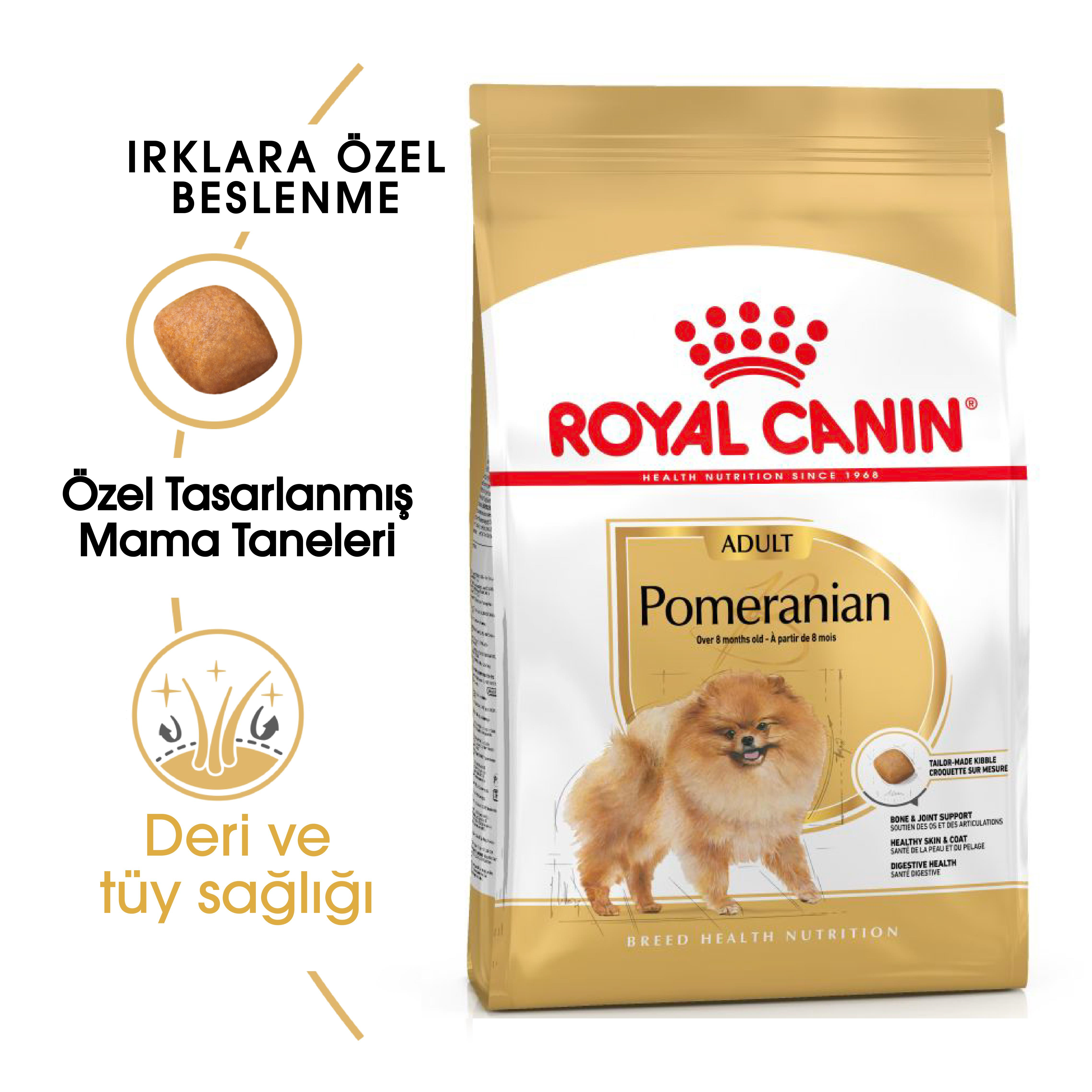 Royal Canin Pomeranian Yetişkin Köpek Irk Maması 3 Kg - İkizler Yem MarketRoyal Canin Pomeranian Yetişkin Köpek Irk Maması 3 Kg