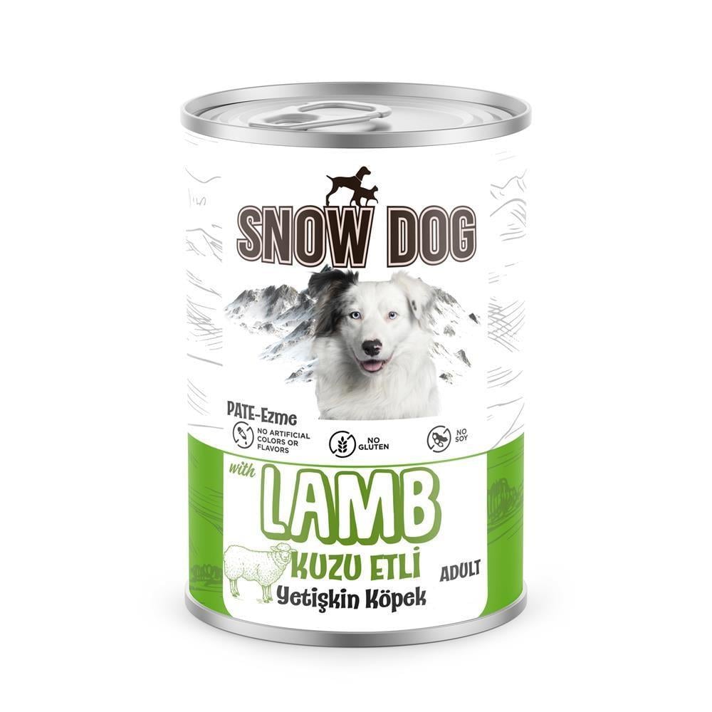 Snow Dog Kuzu Etli Köpek Konserve 400gr