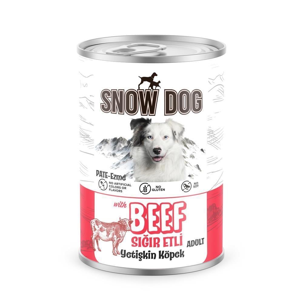 Snow Dog Sığır Etli Köpek Konserve 400gr