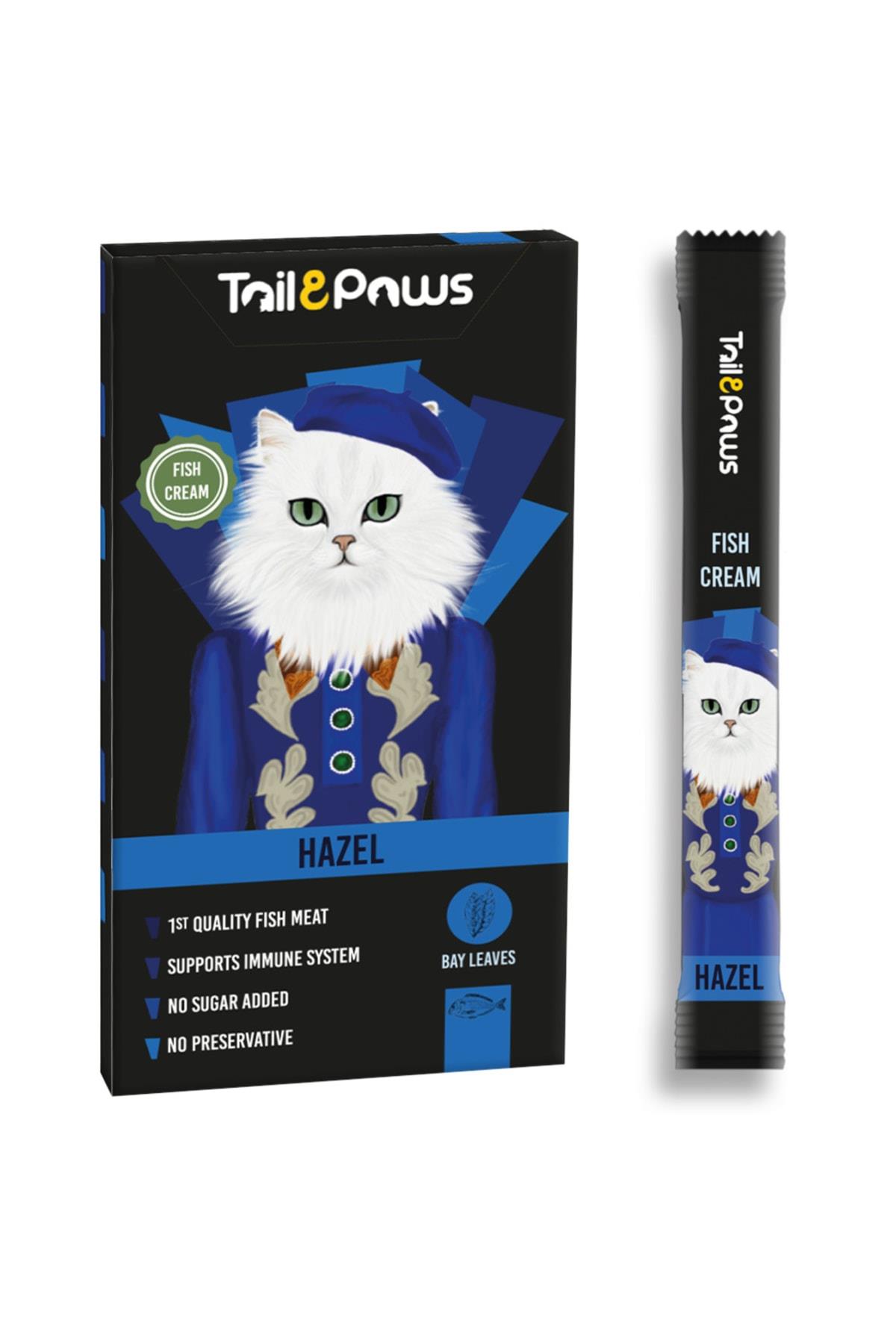 Tail Paws Hazel Balıklı Krema 15 G X 5 Adet - İkizler Yem MarketTail Paws Hazel Balıklı Krema 15 G X 5 Adet