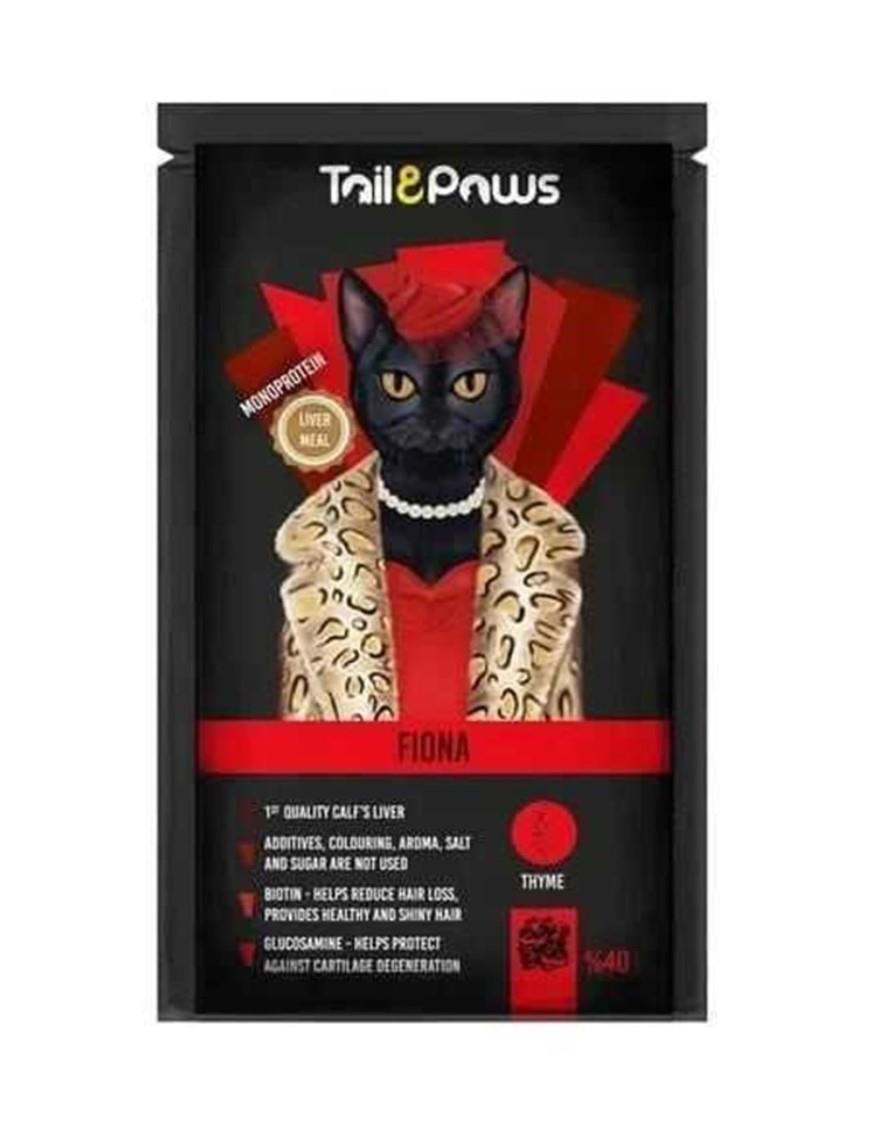 Tail Paws Pouch Fiona Ciğerli Sıvı Ödül 80 gr - İkizler Yem MarketTail Paws Pouch Fiona Ciğerli Sıvı Ödül 80 gr