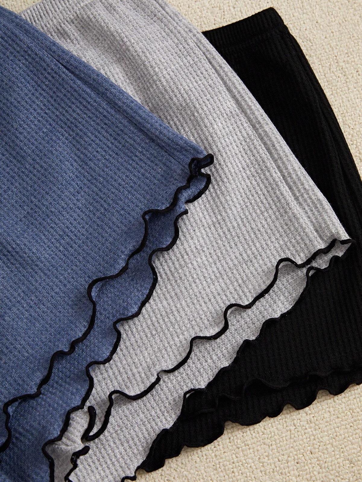 Bella Notte 3 Renk 6 Parça Pamuklu Şort Pijama Takımı 7709