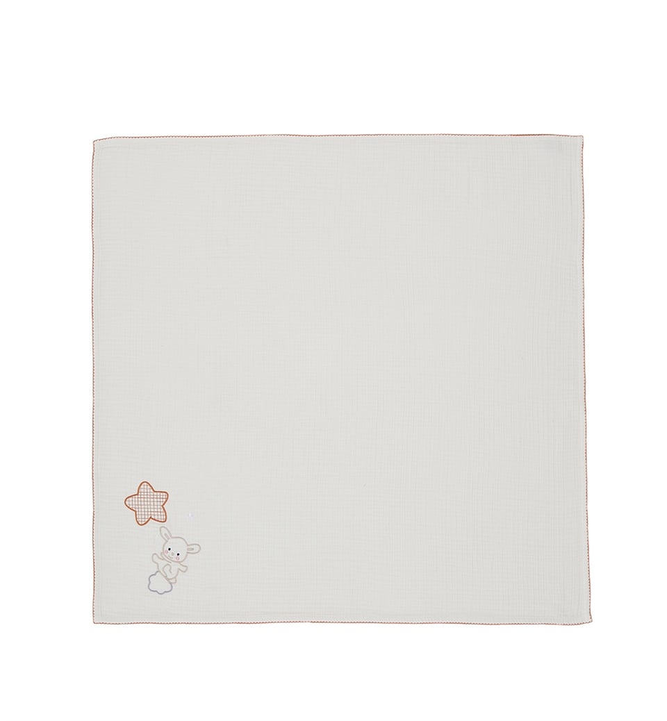100X100 TURUNCU BALONLU TAVŞAN NAKIŞLI 4 KATLI MÜSLİN ÖRTÜMüslin BattaniyeKİRAZKİDS100X100 Turuncu Balonlu Tavşan Nakışlı 4 Katlı Müslin ÖrtüKİMPEKS TEKSTİL