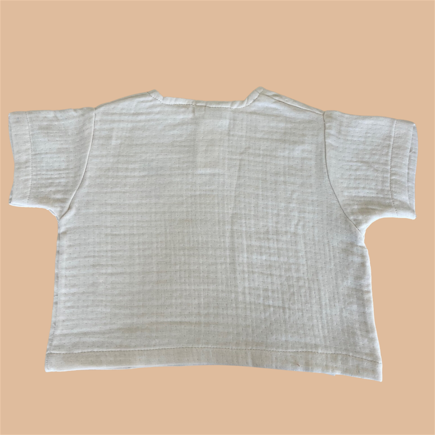YAZLIK MÜSLİNMüslin TakımKİRAZKİDSMüslin Şeftali T-shirtKİMPEKS TEKSTİL