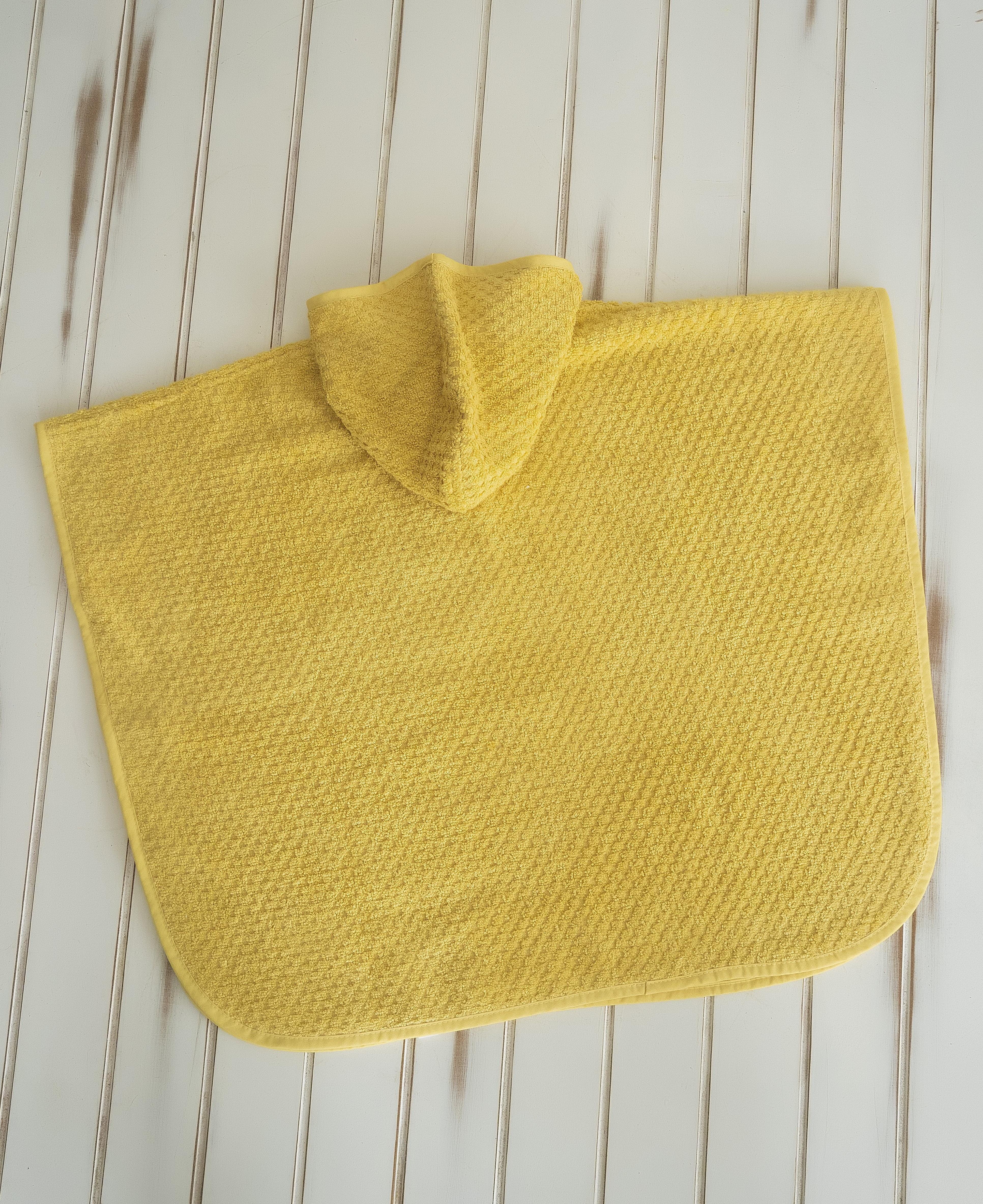 TİCİMAXPançoKirazkidsPINEAPPLE BAMBU PANÇO- SARIKİMPEKSTEKSTİL 