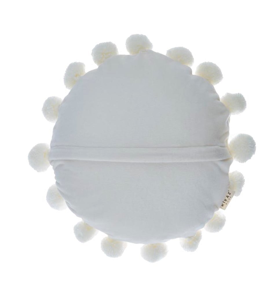 KADİFE YASTIKKırlentKİRAZHOMESOLEIL Kadife Kırlent Krem (40x40)KİMPEKS TEKSTİL