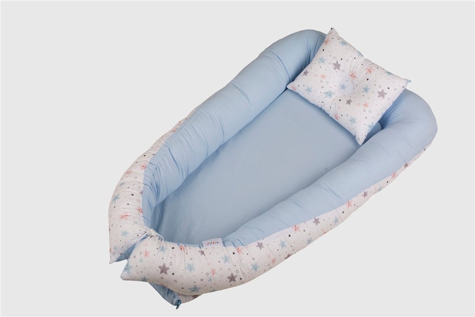 BABY NEST / BEBEK YUVASIBabynest / Bebek YuvasıKİRAZKİDSYILDIZ BASKILI BEBEK YUVASIKİMPEKS TEKSTİL