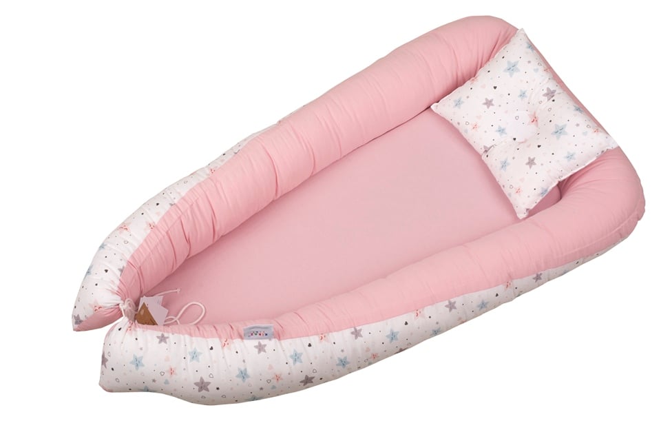 BABY NEST / BEBEK YUVASIBabynest / Bebek YuvasıKİRAZKİDSYILDIZ BASKILI BEBEK YUVASIKİMPEKS TEKSTİL