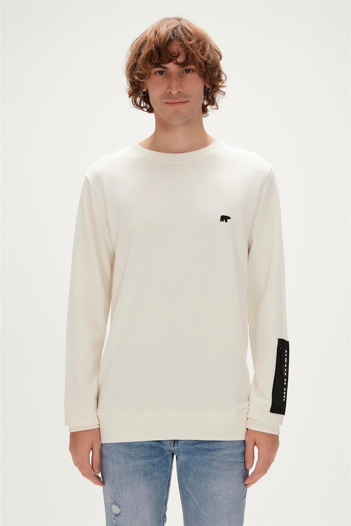 Bad Bear Be Cool Crewneck Erkek Sweatshirt