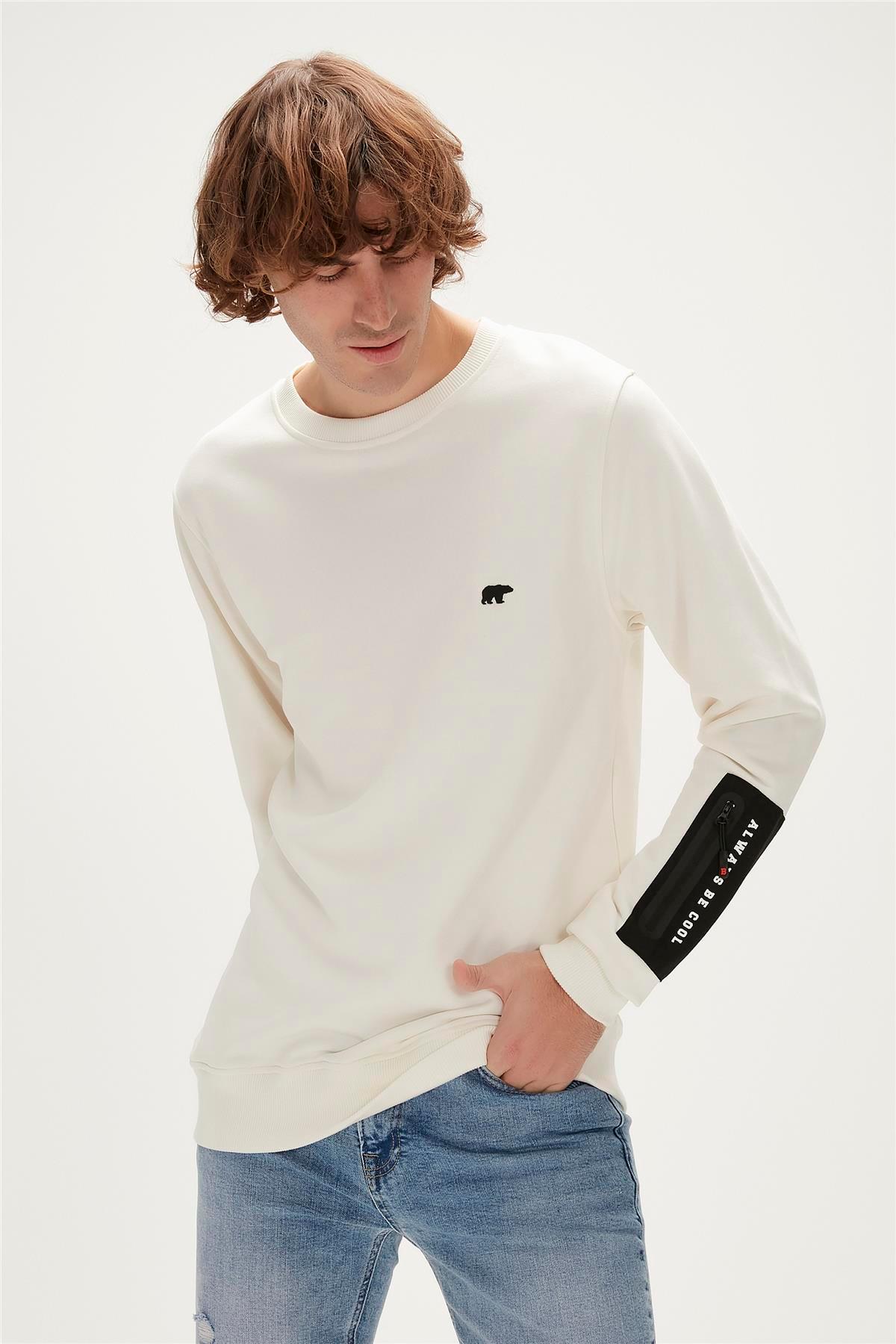 Bad Bear Be Cool Crewneck Erkek Sweatshirt