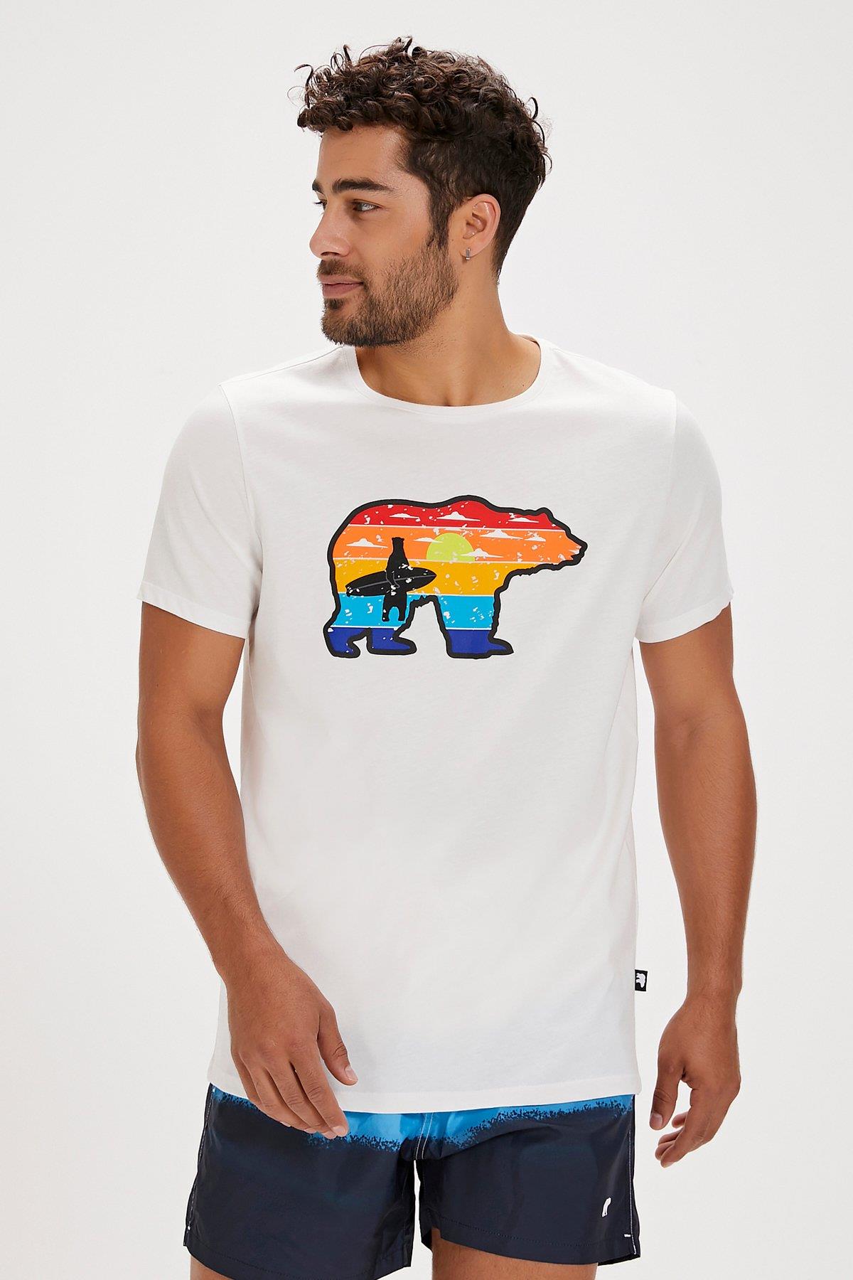 Bad Bear Gleen  Erkek T-Shirt