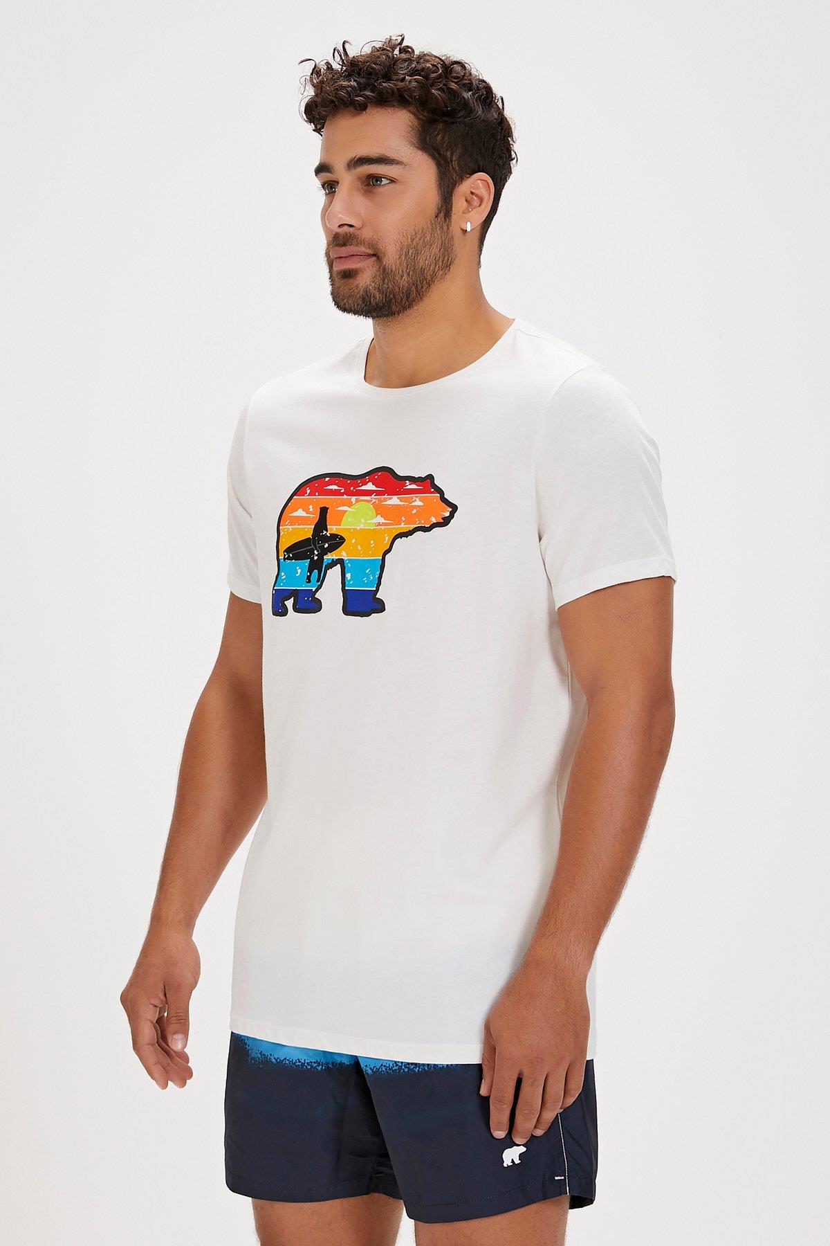 Bad Bear Gleen  Erkek T-Shirt