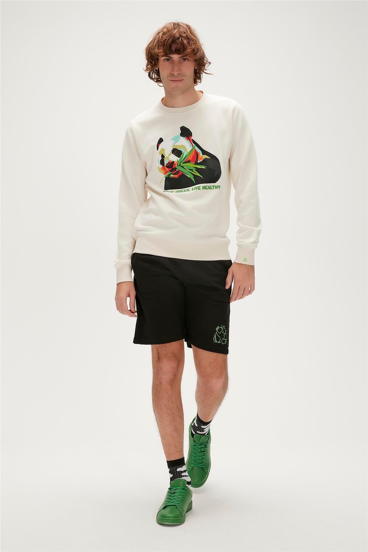 Bad Bear Re-Bamboo Crewneck Erkek Sweatshirt