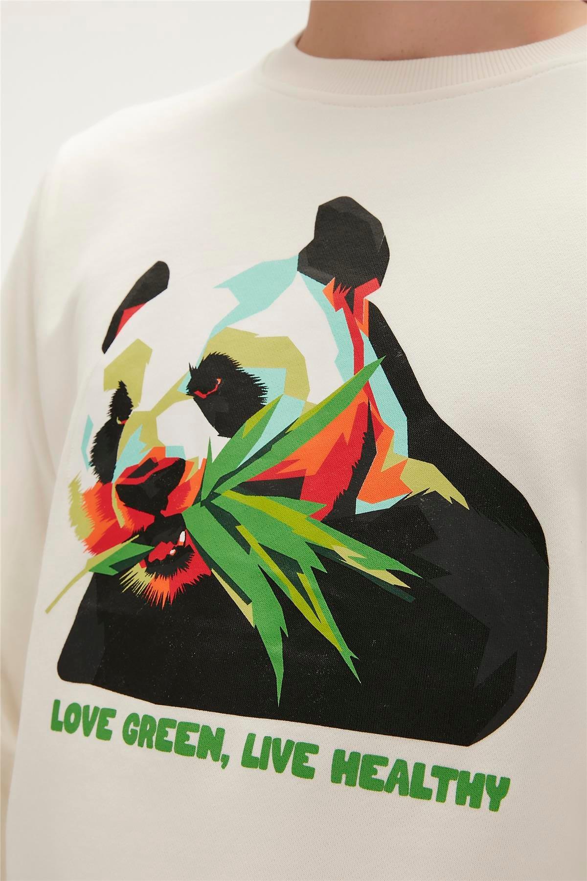 Bad Bear Re-Bamboo Crewneck Erkek Sweatshirt