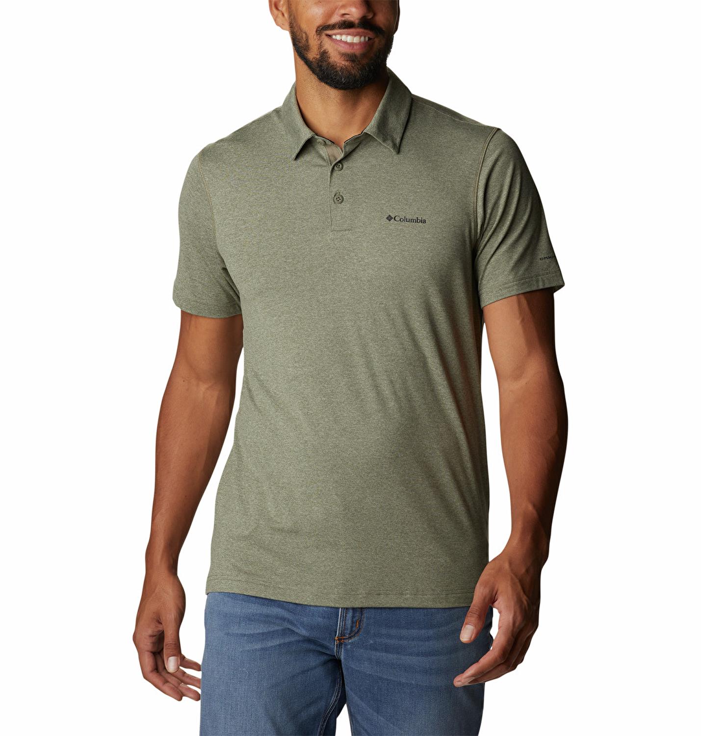 Columbia Ao2933 Tech Trail Polo Erkek T-Shirt