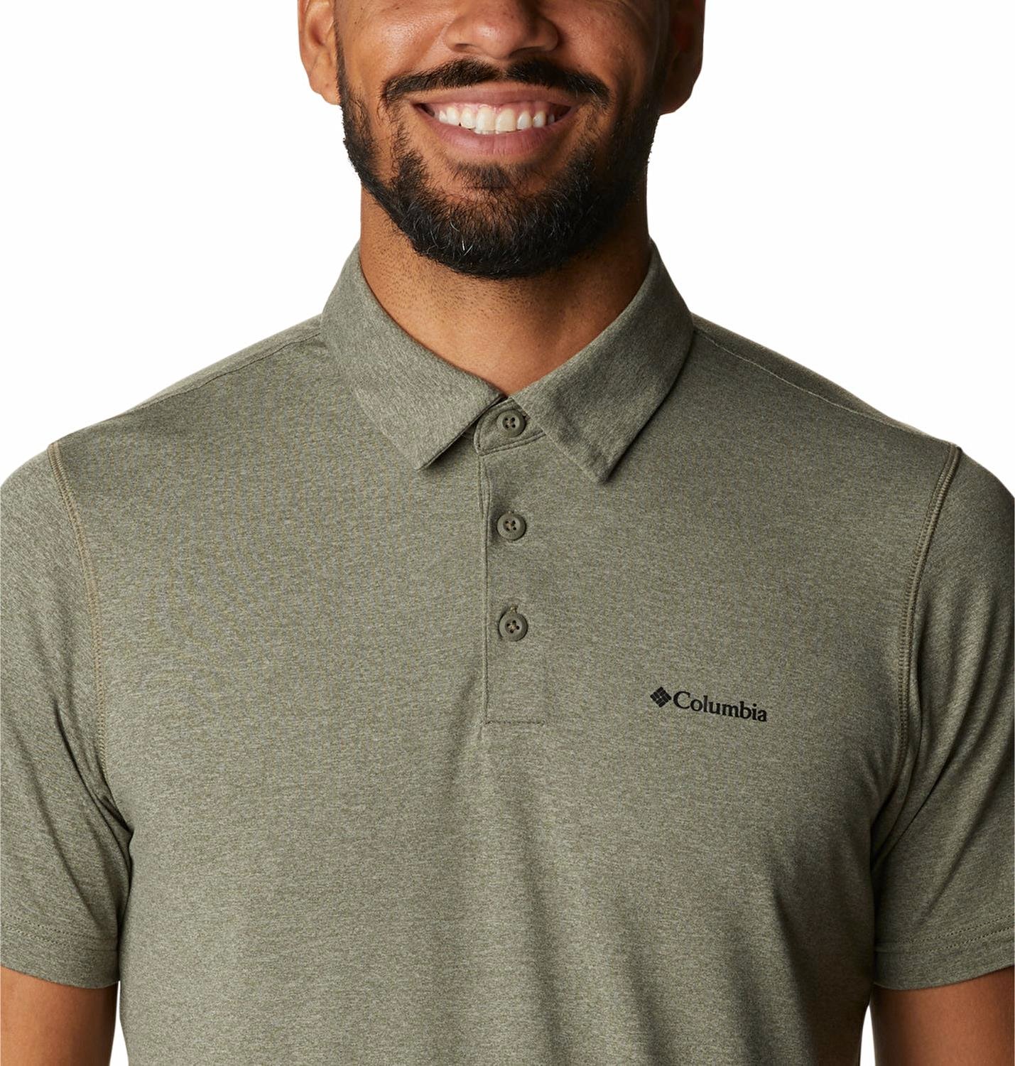 Columbia Ao2933 Tech Trail Polo Erkek T-Shirt