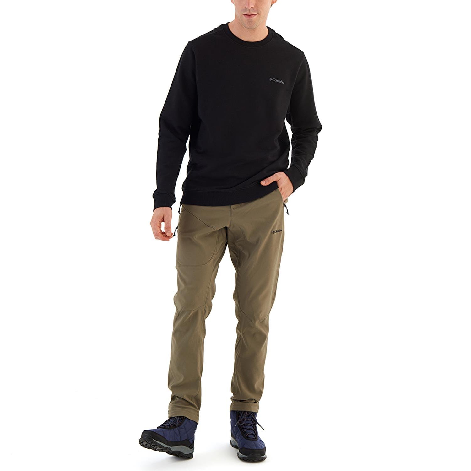 Columbia CS0204 CSC M Basic Crew Sweatshirt Erkek Sweatshirt