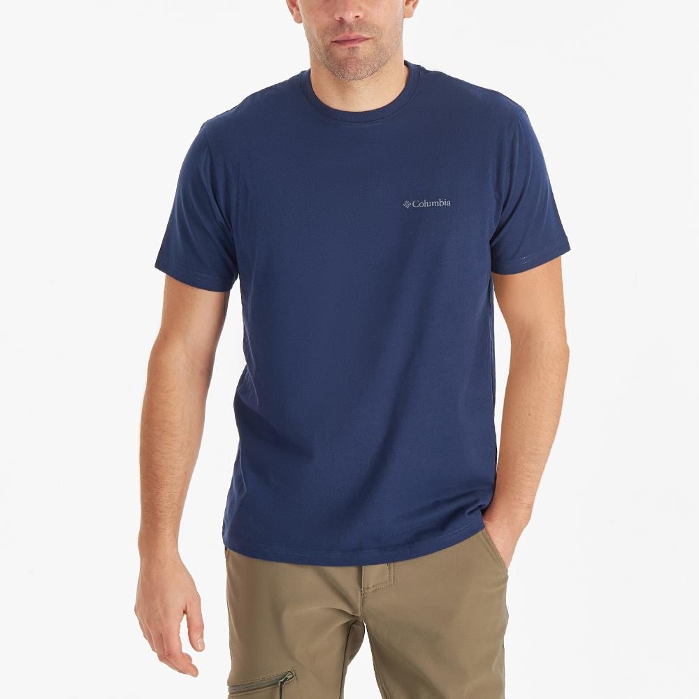Columbia Cs0282 Csc M Basic Sm Logo Brushed Ss Tee Erkek T-Shirt