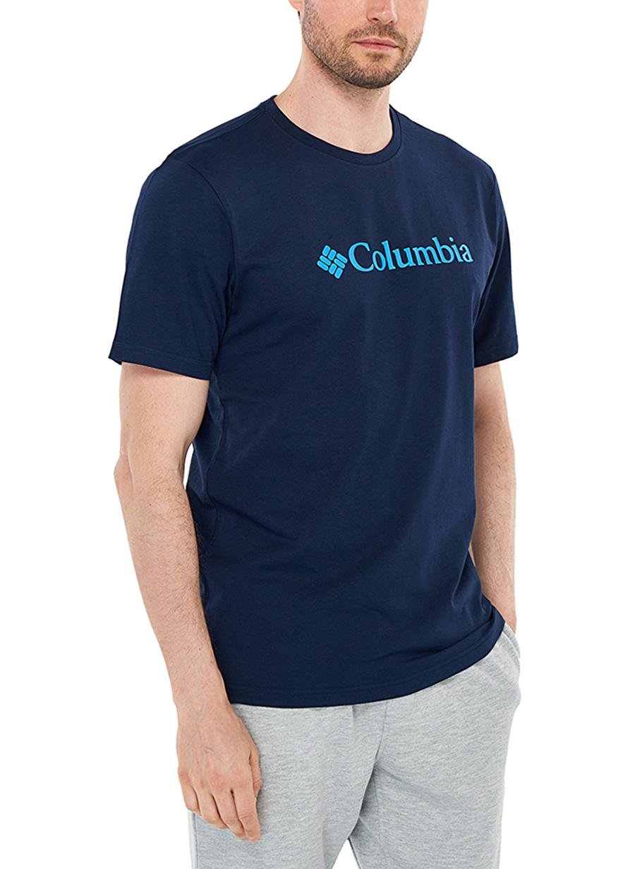 Columbia Cs0287 Csc M Basic Big Logo Brushed Ss Tee Erkek T-Shirt