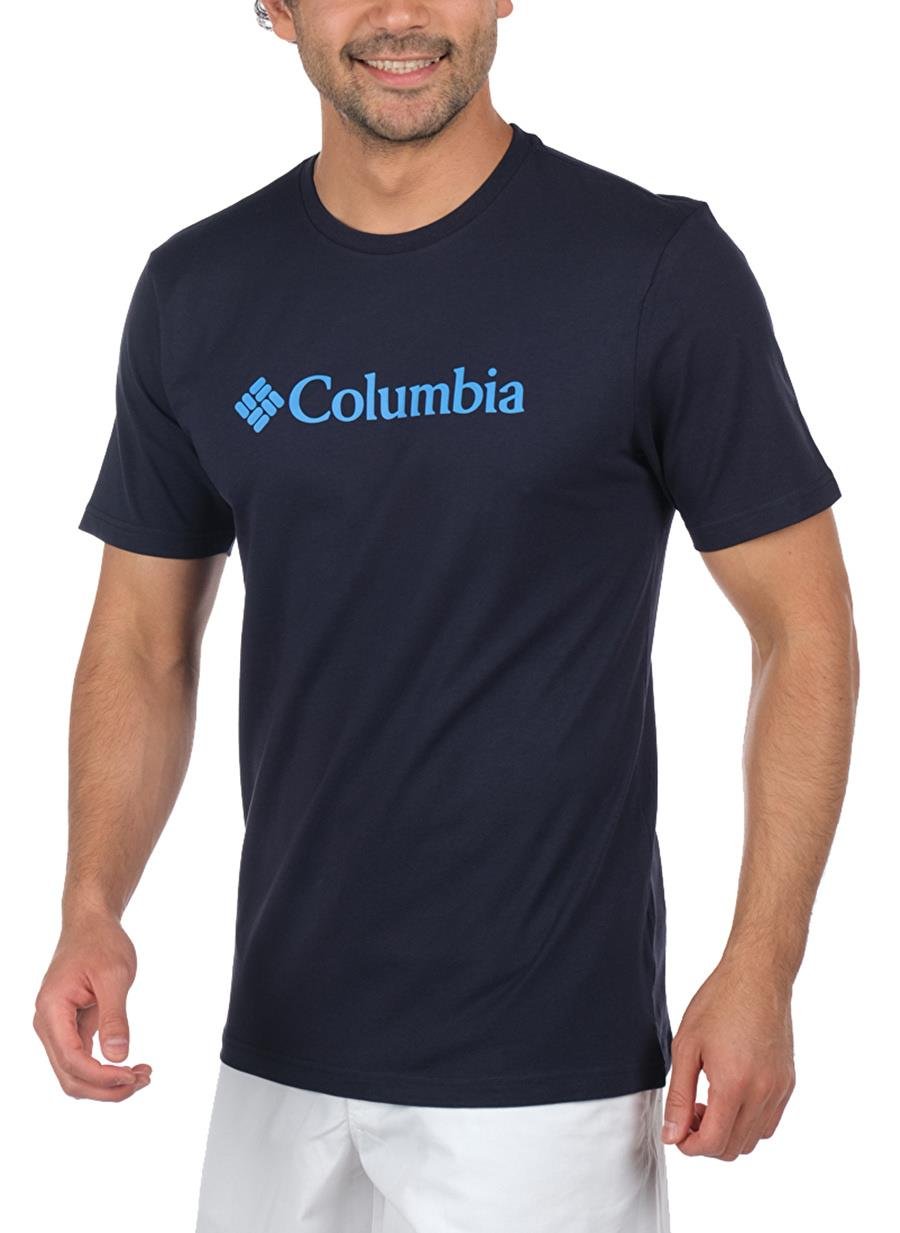 Columbia Cs0287 Csc M Basic Big Logo Brushed Ss Tee Erkek T-Shirt