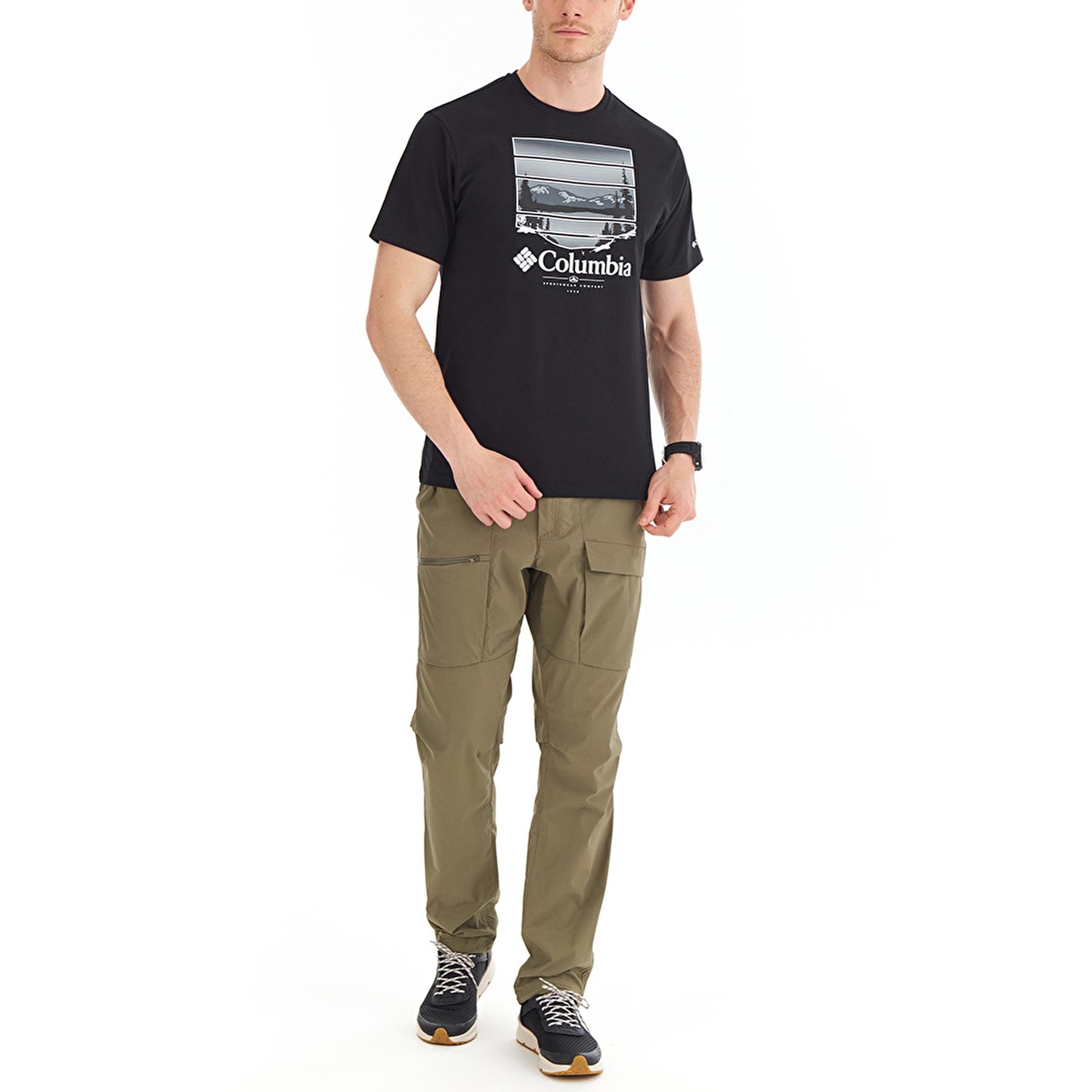 Columbia Cs0304 Csc M Colorful Vista Ss Tee Erkek T-Shirt