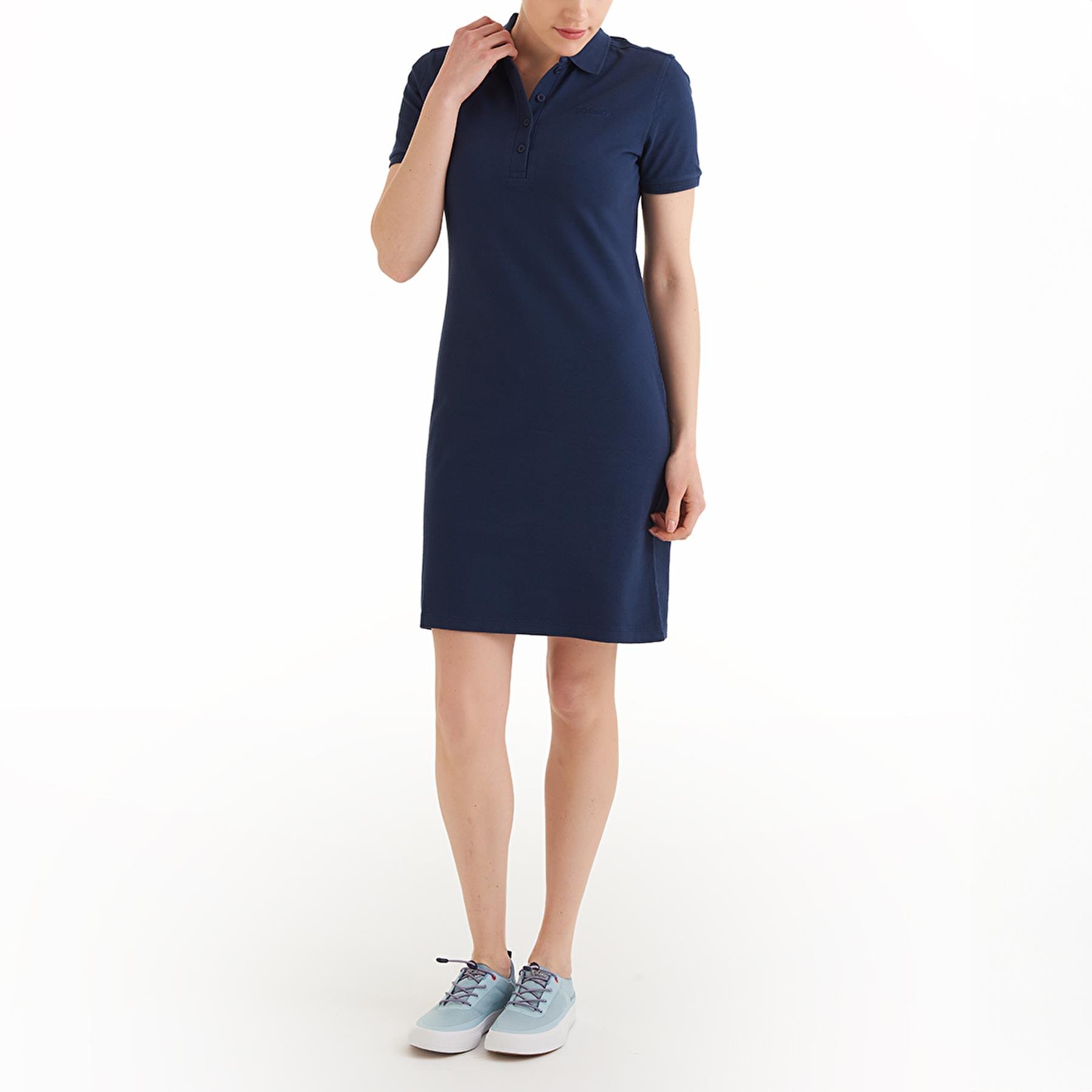 Columbia Cs0378 Csc W Basic Polo Ss Dress Kadın Elbise