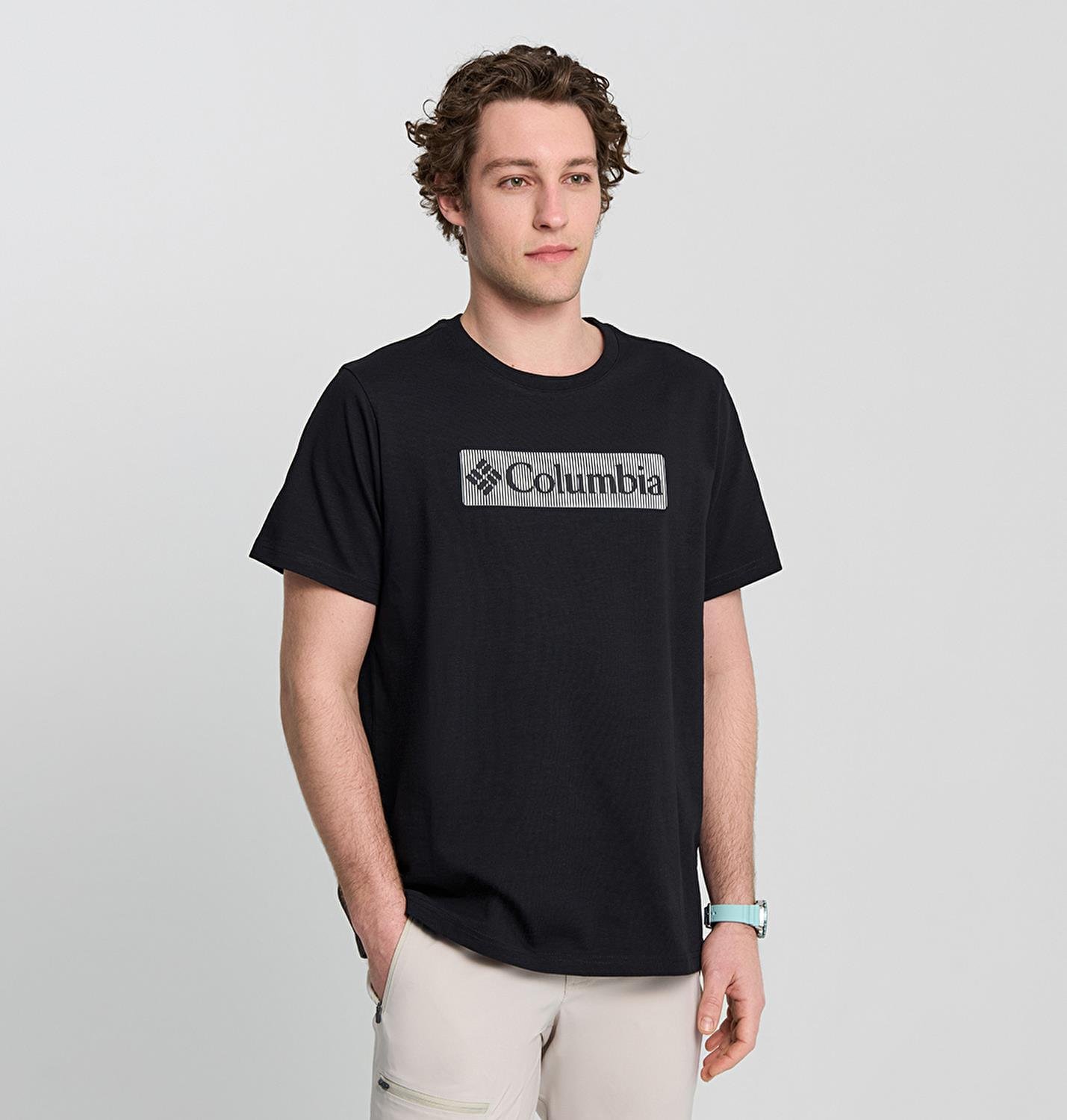 Columbia Cs0406 Csc M Comfort Columbia Shadow Ss Tee Erkek T-Shirt