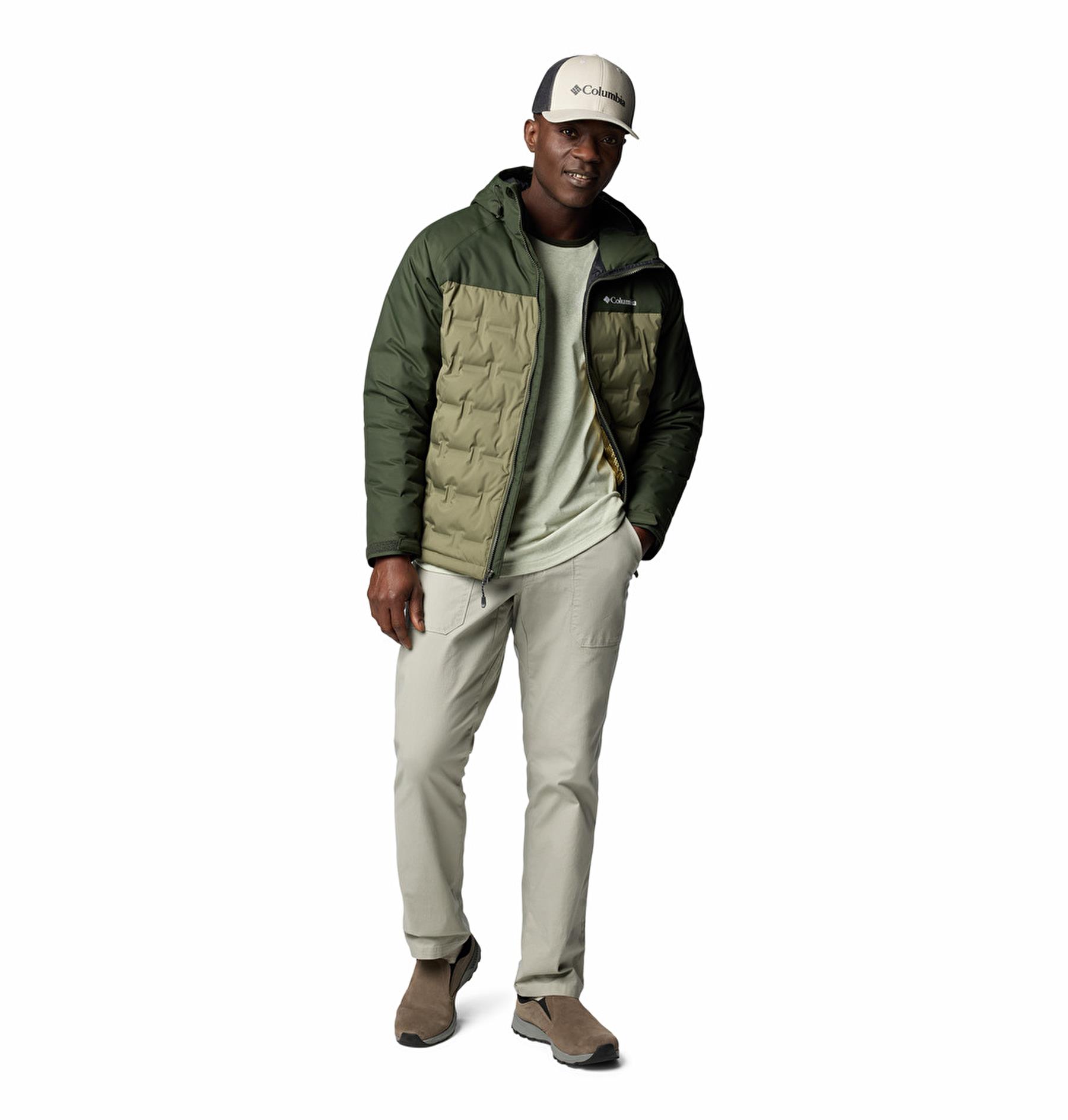Columbia Wm7857 Grand Trek III Down Hooded Jacket Erkek Mont