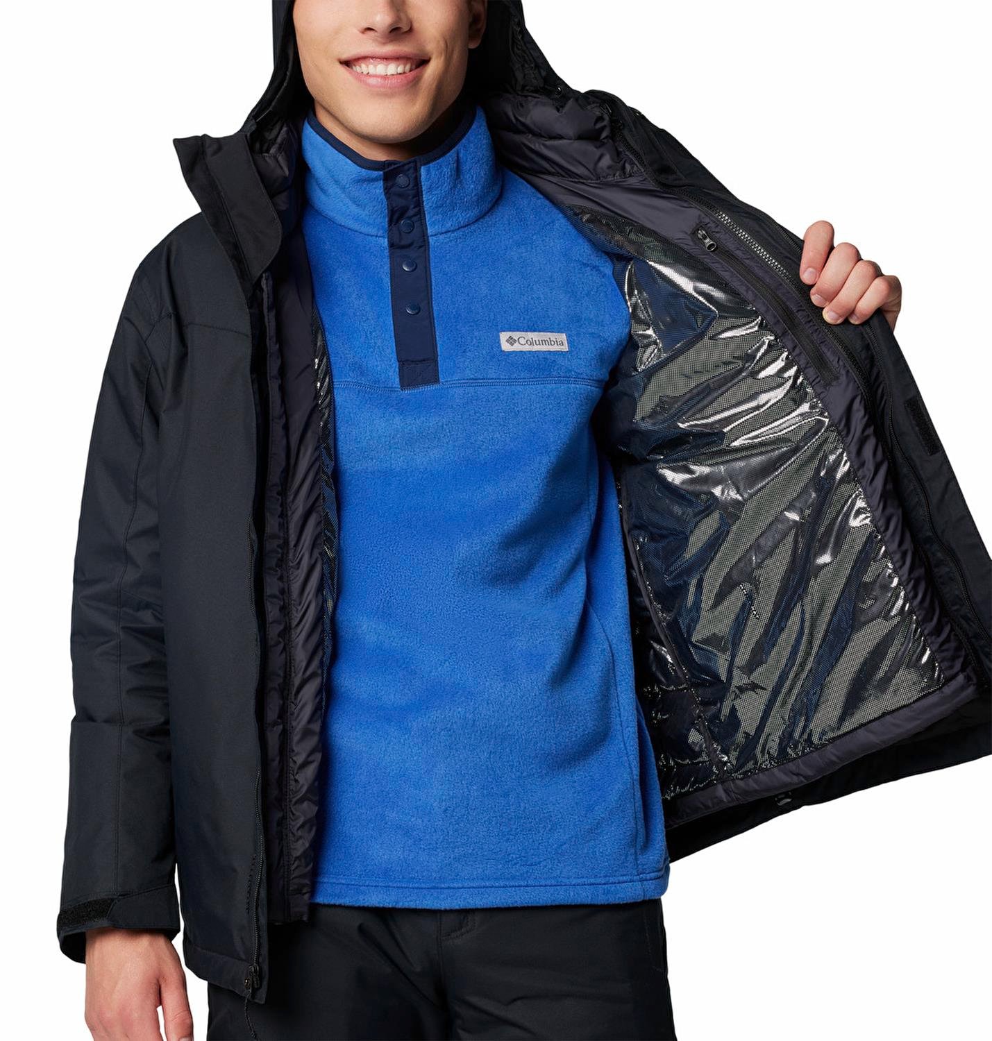 Columbia WM9191 Whirlibird V Interchange Jacket Erkek Mont