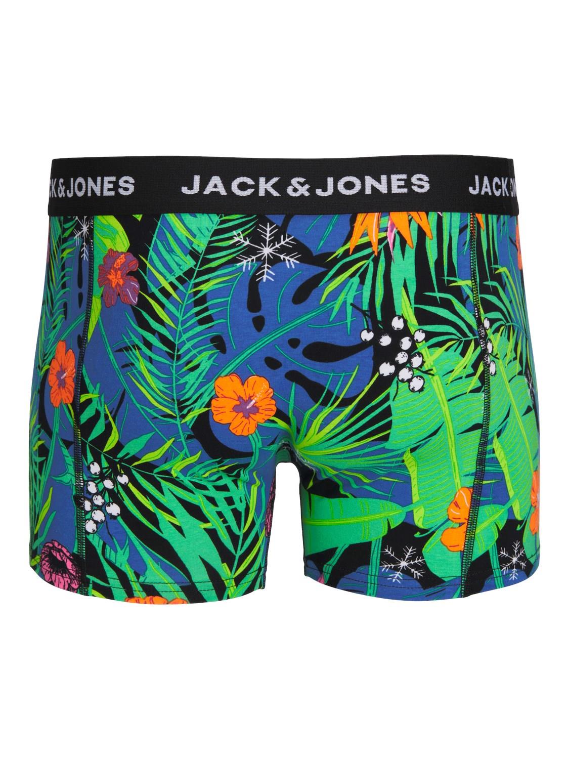 Jack & Jones Jacflower Mix Trunks 3 Pack Erkek Boxer