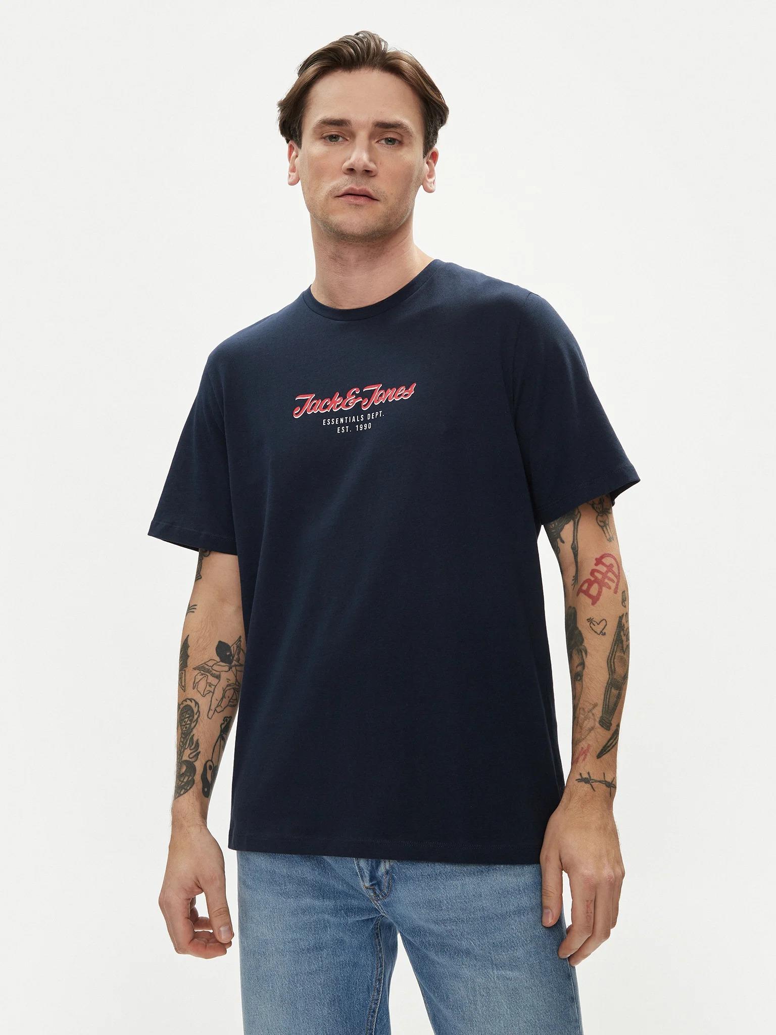 Jack & Jones Jjhenry Tee Ss Crew Neck Erkek T-Shirt