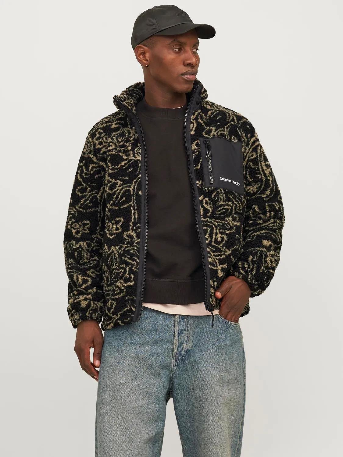 Jack & Jones Jorvesterbro Teddy Jacket Aw24 Noos Erkek Polar Ceket