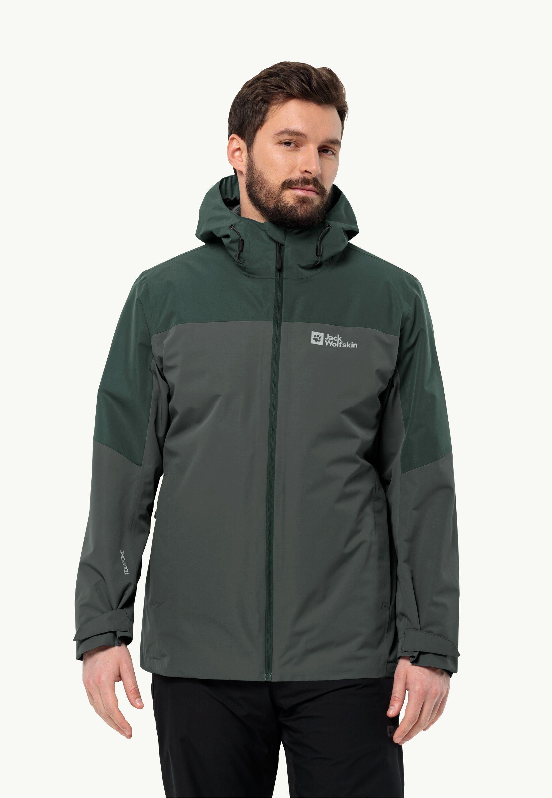 Jack Wolfskin Glaabach 3In1 JKT M Erkek Outdoor Ceket