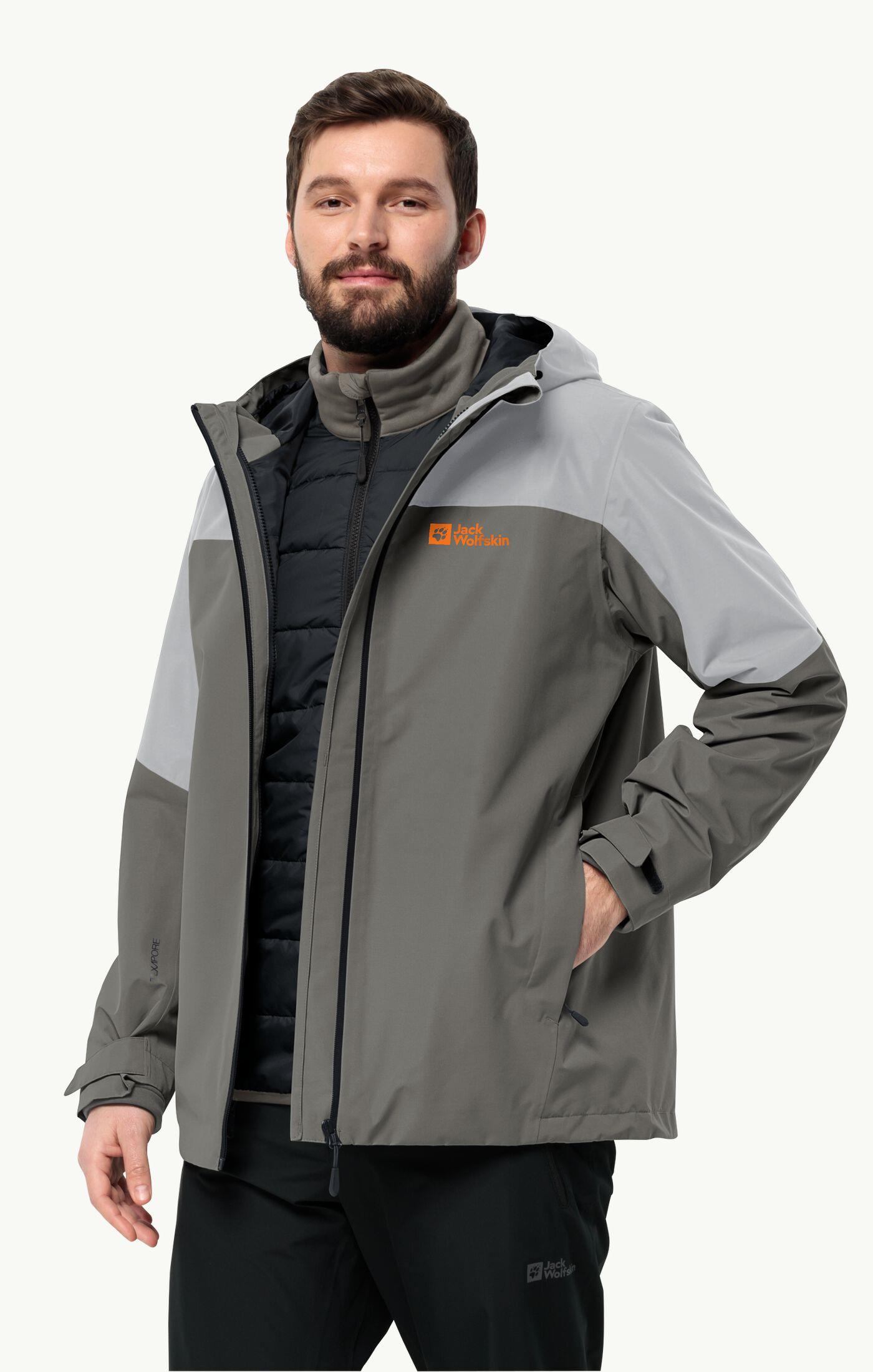 Jack Wolfskin Glaabach 3In1 JKT M Erkek Outdoor Ceket