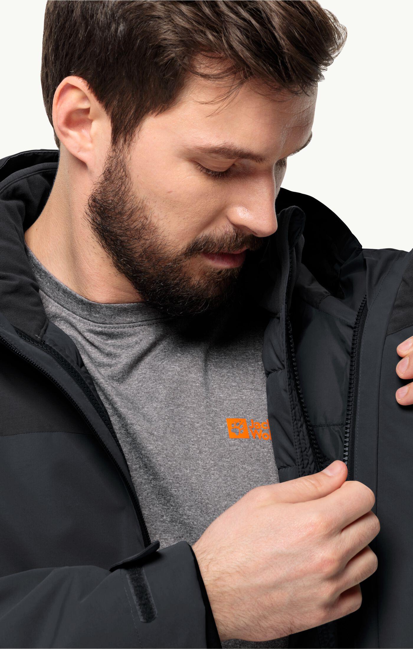 Jack Wolfskin Glaabach 3In1 JKT M Erkek Outdoor Ceket