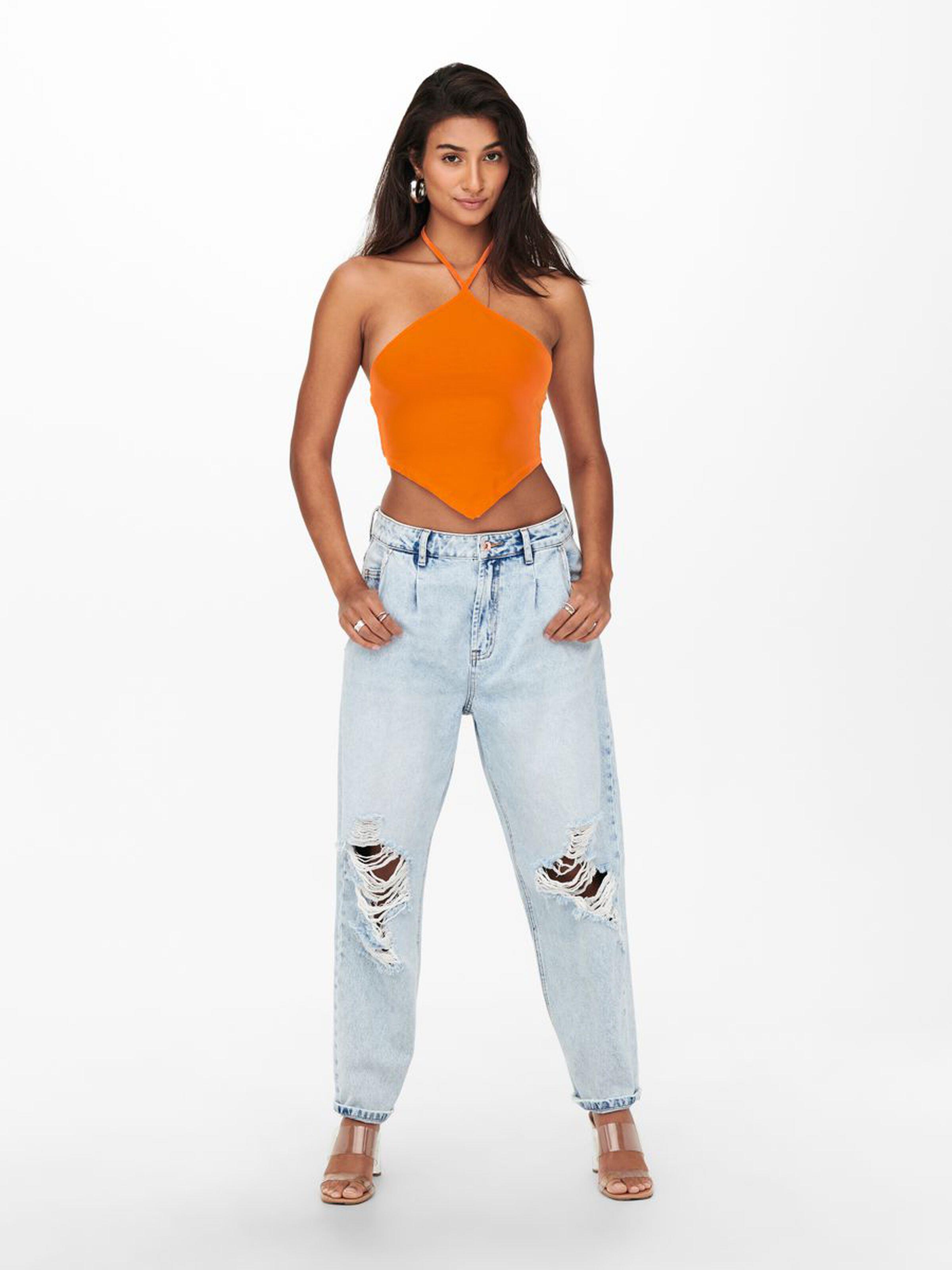Only Onllive Love S/L Scarf Top JRS Kadın Bluz