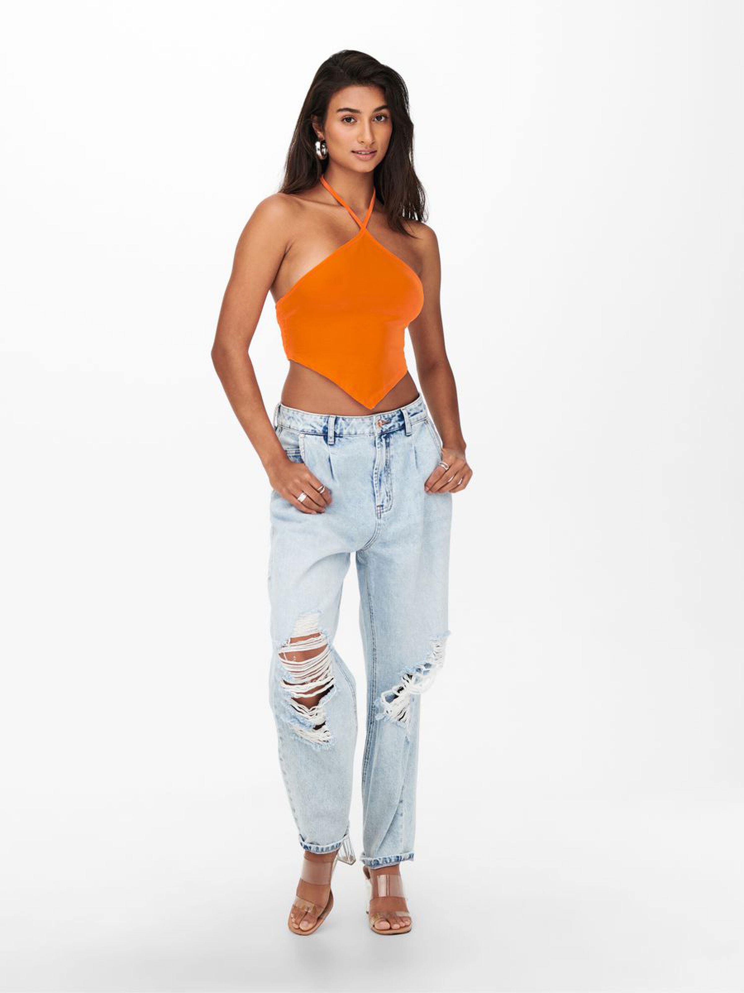 Only Onllive Love S/L Scarf Top JRS Kadın Bluz